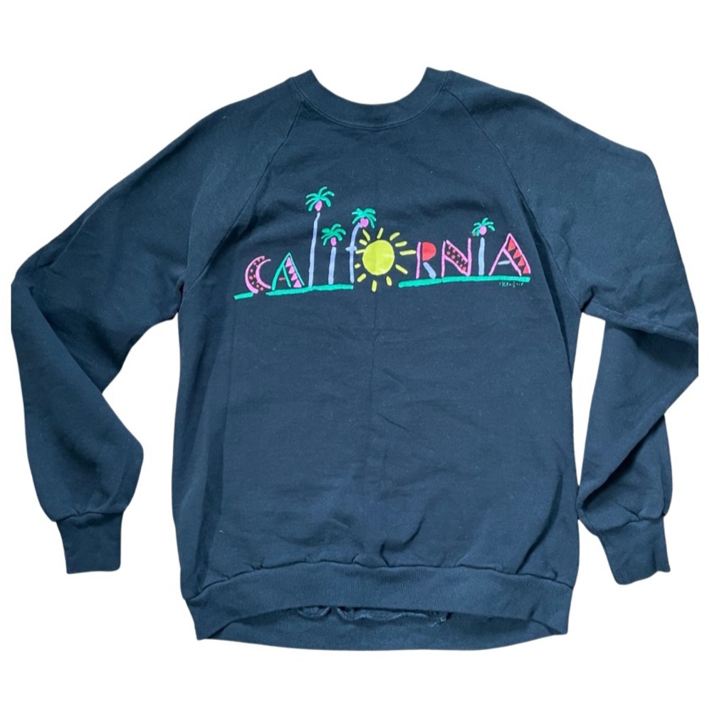 Size M Vintage Black California Sweatshirt
